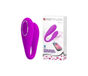 Nabíjecí párový vibrátor s ovládáním přes smartphone