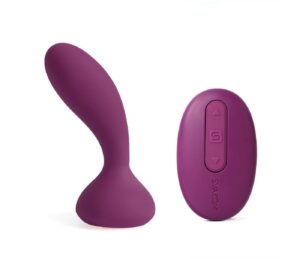 Nabíjecí voděodolný vibrátor na prostatu strycku JULIE Prostata MASSAGER PURPLE