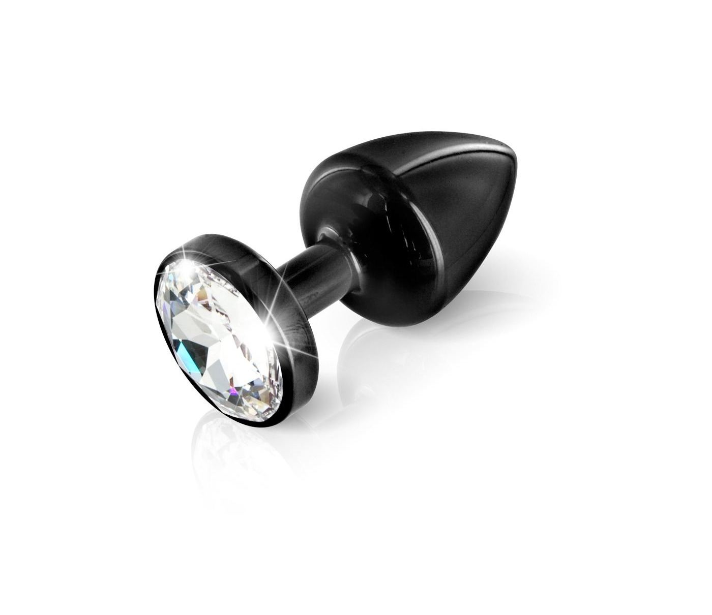 Nádherný luxusní anální kolík se Swarovski křišťálem vyrobený z prvotřídního hliníku