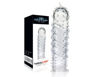 Návlek na penis HOT FANTASY Thrill of Joy Penis-Sleeve Pyros prodlouží a zvětší Váš penis