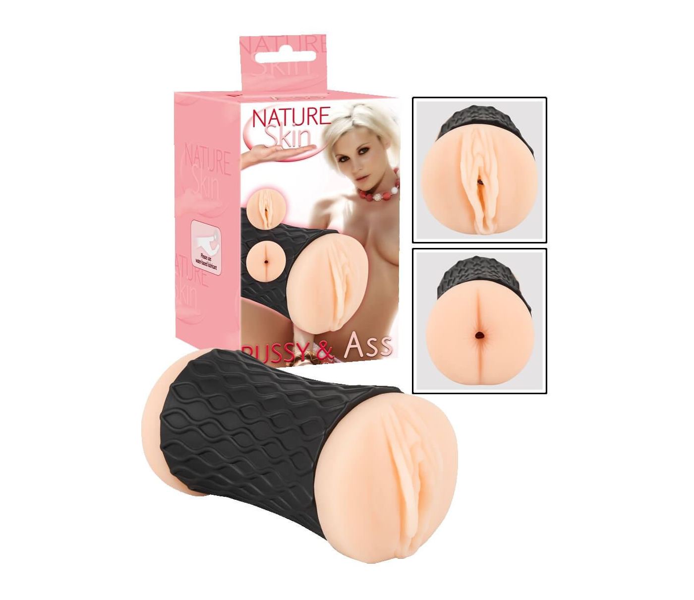 Oboustranný masturbátor vagína / zadeček