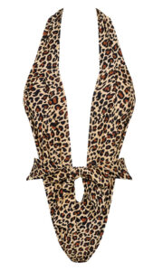 Obsessive Cancunella - decollete trikini (leopard)