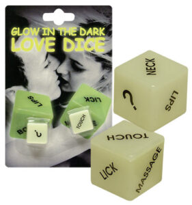 Orion Dice Glow in the dark - hrací kostky svítící ve tmě