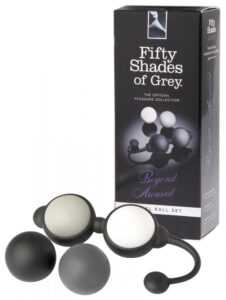 Padesát odstínů šedé Beyond Aroused - sada kombinovatelných venušiných kuliček