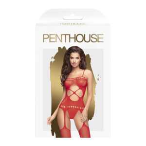Penthouse Hot Nightfall bodystocking red veľkosť XL