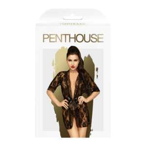 Penthouse Sweet retreat erotický župan black veľkosť S-L