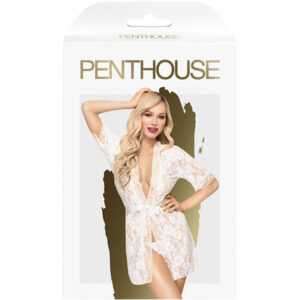 Penthouse Sweet retreat erotický župan white veľkosť XL