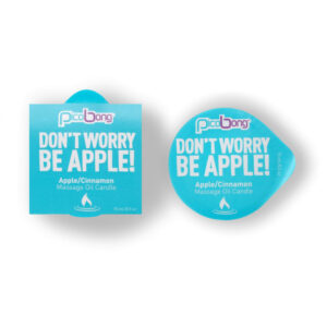 PicoBong Don't Worry Be Apple! - masážní svíčka (jablko-skořice)