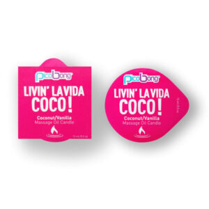 Picobong Livin' la vida COCO! – masážna sviečka (kokos-vanilka)