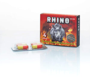 RHINO - přírodní výživový doplněk pro muže (4ks)