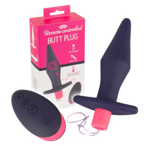 Remote Controlled Butt Plug vibrační anální kolík