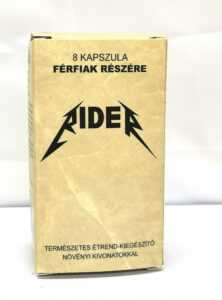 Rider - natural dietary supplement for men (8pcs)