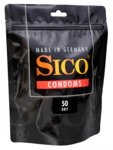 SICO Dry - kondomy bez lubrikantu (50ks)