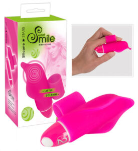 SMILE Little Dolphin - prstový vibrátor (fialový)