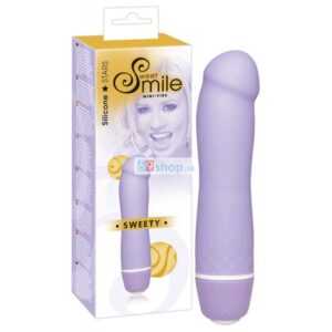 SMILE Sweety - mini vibrační penis (fialový)