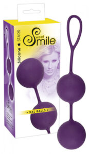 SWEET SMILE XXL Balls - XXL venušine guličky (fialové)