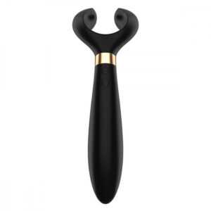 Satisfyer Endless Fun - nabíjecí vodotěsný párový vibrátor (černý)
