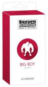 Secura Big Boy - 60 mm kondomy (24 ks)