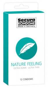 Secura Nature Feeling condom - extra tenké kondomy (12ks)