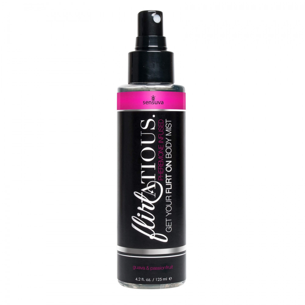 Sensuva Flirtatious - feromonový tělový sprej - 125ml (dračí ovoce-guava)