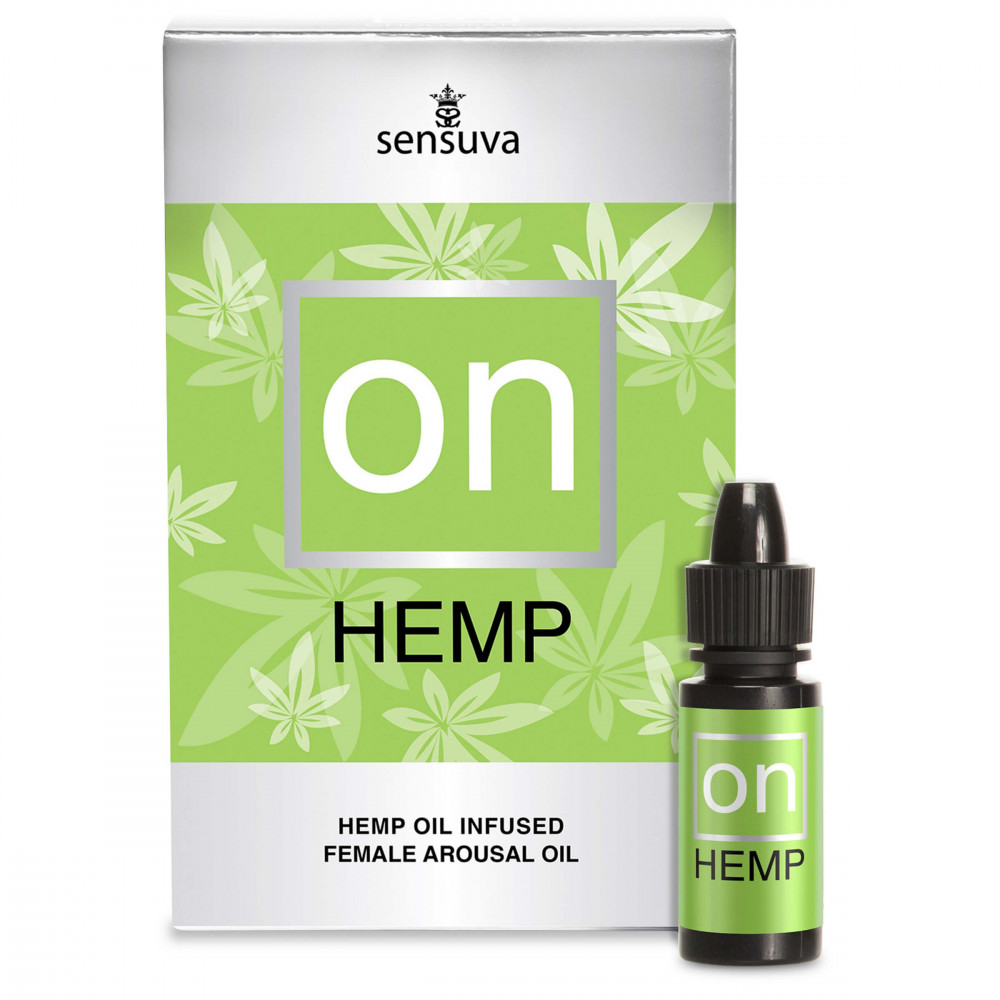 Sensuva Hemp - dráždivý intimní olej pro ženy (5ml)