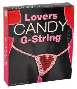 Spencer&Fleetwood Candy Lovers G String - dámske tangá z ovocných cukríkov (145g)