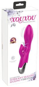 Super Soft Silicone Sucking Vibrator