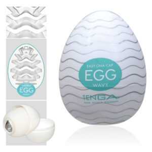 TENGA Egg Wavy vajíčko na orgazmus (masturbátor)