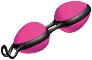 Tajné guličky rozkoše - ružové/čierne (Joyballs)