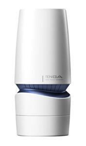 Tenga Aero - Super Sucking Mouth Masturbator (White-Blue)