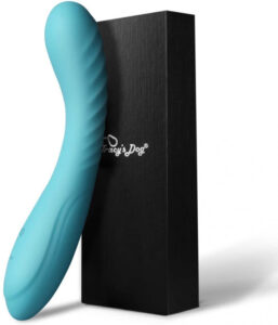 Tracy's Dog G Spot Dildo Vibrator - teal