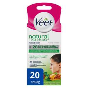 Veet Natural Inspirations - cold resin facial tapes (20pcs)