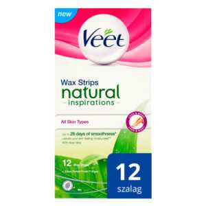 Veet Natural Inspirations - cold resin tapes - Aloe Vera (12pcs)