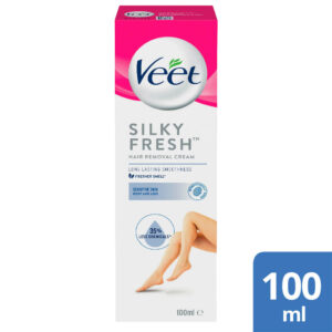 Veet Silk & Fresh - depilatory cream for sensitive skin with aloe vera and vitamin E (100 ml)