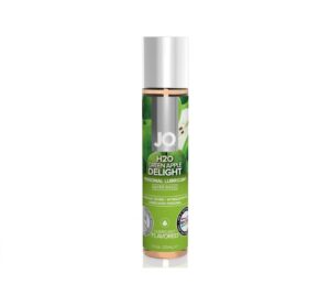 Veganský lubrikační gel s příchutí zelené jablko