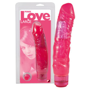 YOU2TOYS Pink Love Large - realistický vibrátor (22 cm)