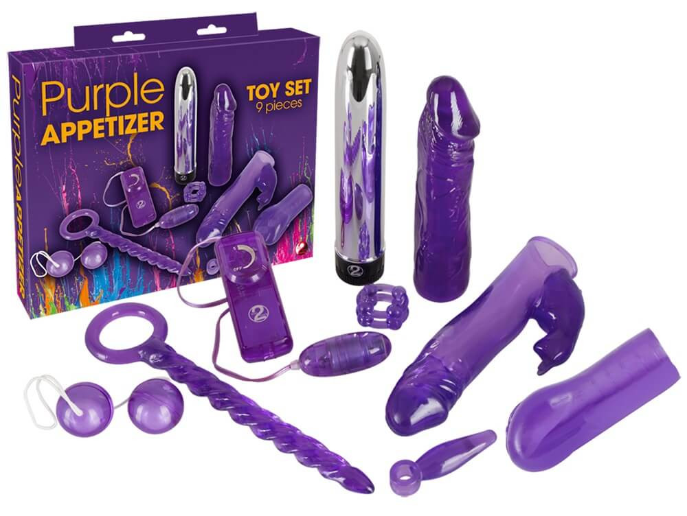 YOU2TOYS Purple Appetizer - erotická souprava pomůcek (9 dílná)