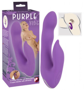 YOU2TOYS Purplr Vibe - vibrátor na bod G (20 cm)