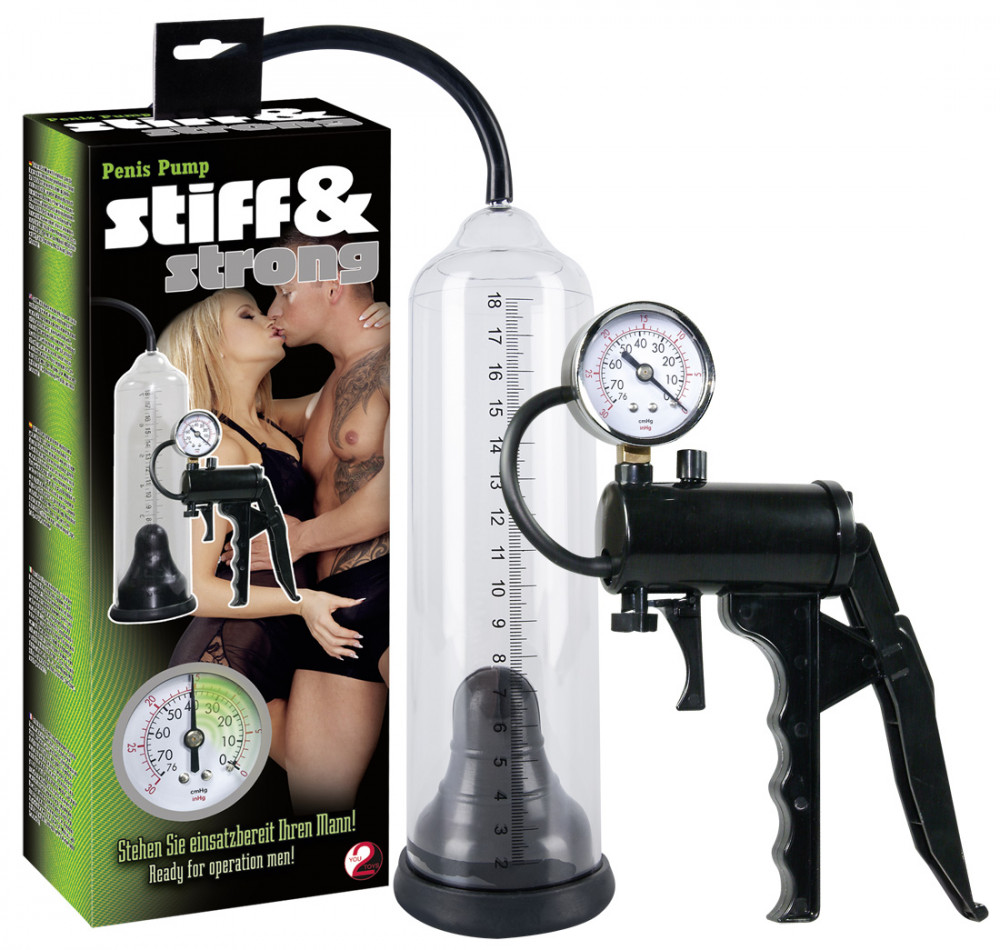 YOU2TOYS Stiff & Strong - vakuová pumpa na penis