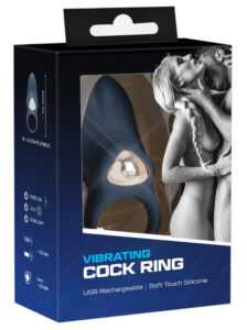 You2Toys Cock Ring - nabíjecí vibrační kroužek na penis (modrý)