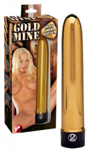 You2Toys Gold Mine - tyčový vibrátor (19 cm)