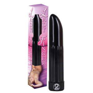 You2Toys Lady Finger - vibrátor čierny (13 cm)