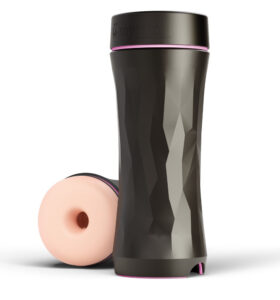 mystim Opus E Donut - Electro Masturbator (Natural-Black)