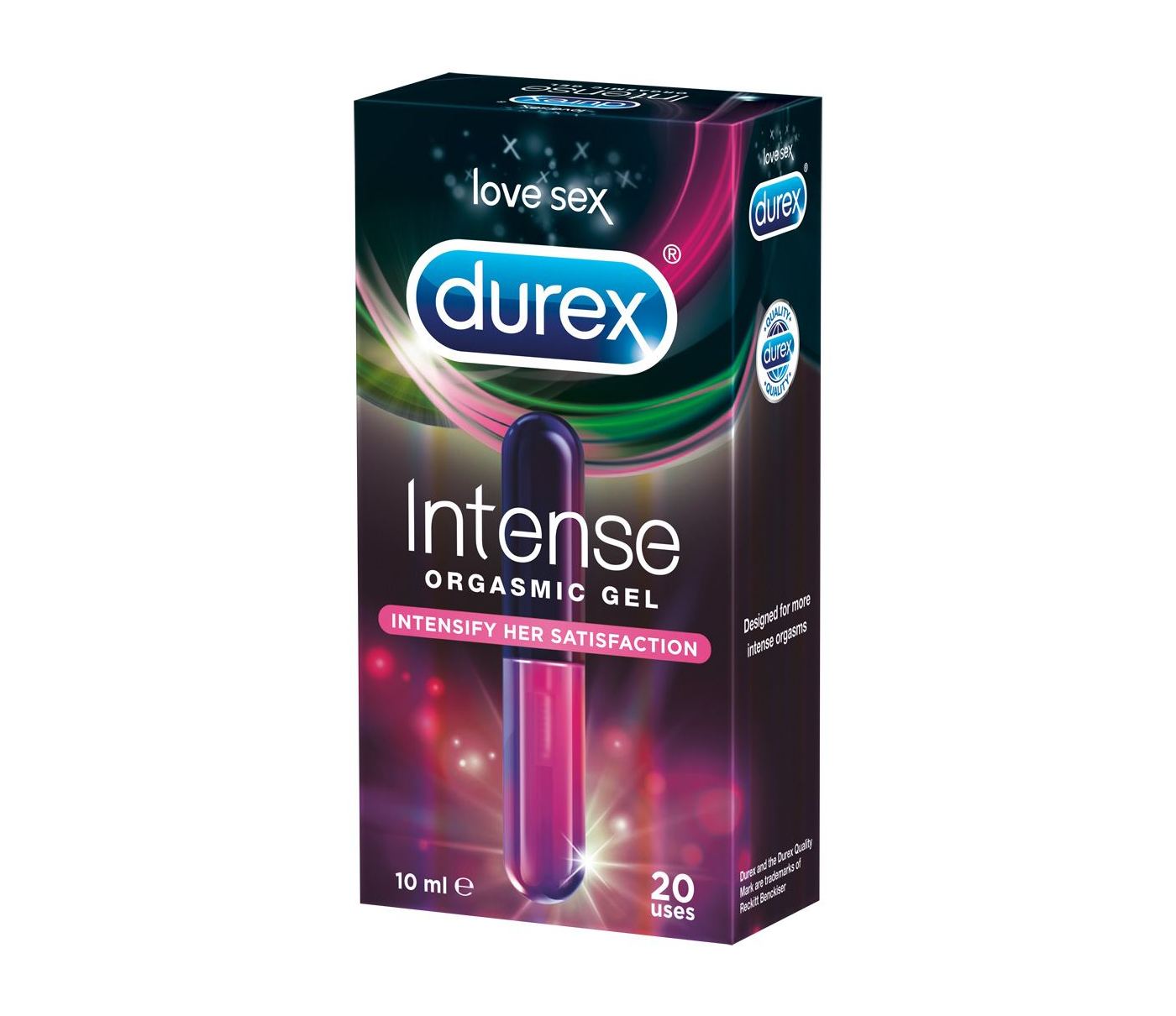 orgasmického gel značky Durex
