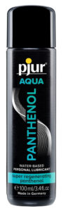 pjur AQUA Panthenol - regenerační anální lubrikant na bázi vody (100ml)