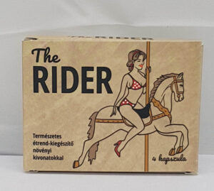 the Rider - přírodní výživový doplněk pro muže (4ks)