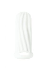 Lola Games Homme Wide White 9-12 cm návlek pro zvětšení penisu